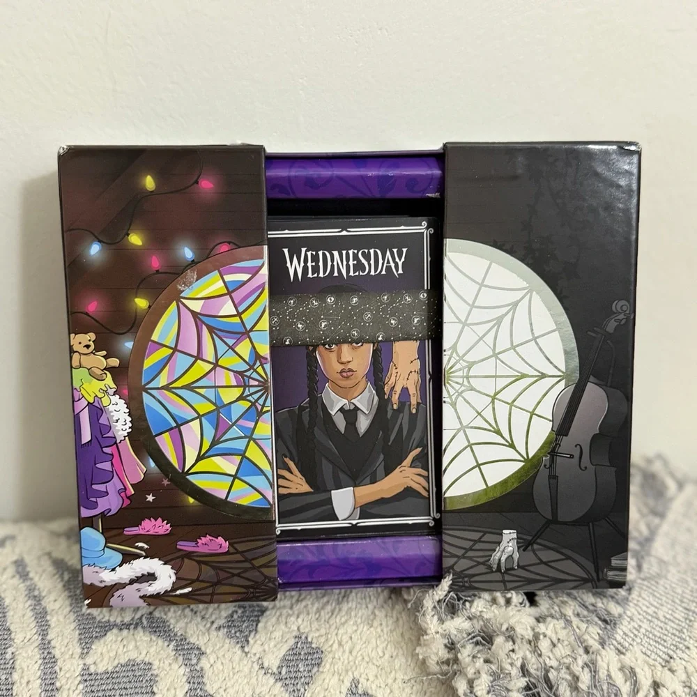 Wednesday The Card Game Spin Master Complete Family Strategy Game Ages 10+